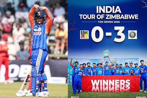  IndiaVsZimbabwe > 3-0 ಅಂತರದಲ್ಲಿ ಸರಣಿ ವಶಪಡಿಸಿಕೊಂಡ ಟೀಮ್​ ಇಂಡಿಯಾ 