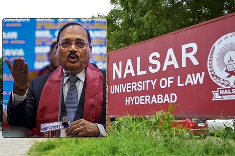 NALSAR Convocation | ಹೈದರಾಬಾದ್ ನಲ್ಸಾರ್ ವಿವಿ ಘಟಿಕೋತ್ಸವಕ್ಕೆ ಸಿಜೆಐ ಆಹ್ವಾನಿಸಿದ್ದಕ್ಕೆ 450 ವಿದ್ಯಾರ್ಥಿಗಳ ವಿರೋಧ