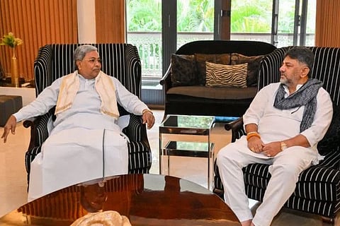 ಸಿಎಂ ಸಿದ್ದರಾಮಯ್ಯ ಮತ್ತು ಡಿಕೆ ಶಿವಕುಮಾರ್​ 