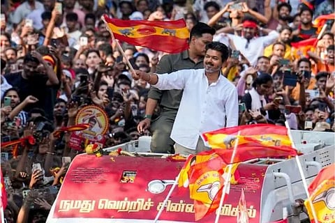 TVK Rally | ತಮಿಳಗ ವೆಟ್ರಿ ಕಳಗಂ ಪಕ್ಷದ ಮುಖ್ಯಸ್ಥ ವಿಜಯ್ 
