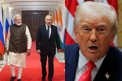 ನರೇಂದ್ರ ಮೋದಿ-ವ್ಲಾಡಿಮಿರ್​ ಪುಟಿನ್​ 