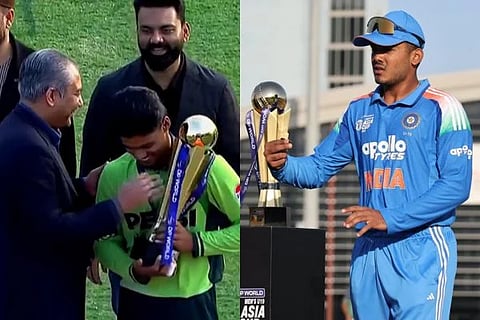 ಏಷ್ಯಾಕಪ್​ ಫೈನಲ್​ನಲ್ಲಿ ಮೊಹ್ಸಿನ್​ ನಖ್ವಿಯಿಂದ ಪ್ರಶಸ್ತಿ ಪಡೆಯದ ಭಾರತ 