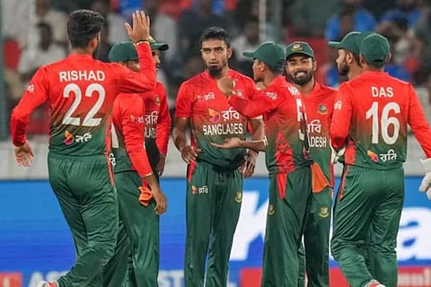 ಬಾಂಗ್ಲಾ ಕ್ರಿಕೆಟ್​ ತಂಡ 