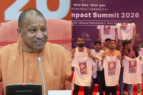 AI Impact Summit | ಶರ್ಟ್‌ಲೆಸ್ ಪ್ರತಿಭಟನೆಯನ್ನು ಖಂಡಿಸಿದ ಸಿಎಂ ಯೋಗಿ ಆದಿತ್ಯನಾಥ್ ಖಂಡಿ