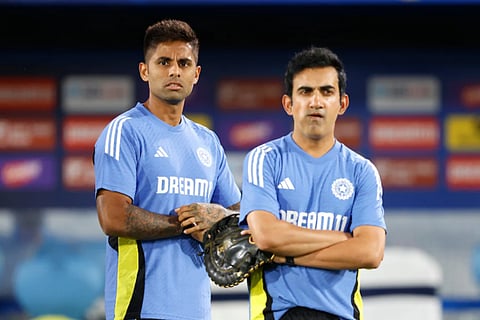 ಭಾರತ ತಂಡd ಹೆಡ್​ಕೋಚ್​, ನಾಯಕ ಸೂರ್ಯಕುಮಾರ್ ಯಾದವ್