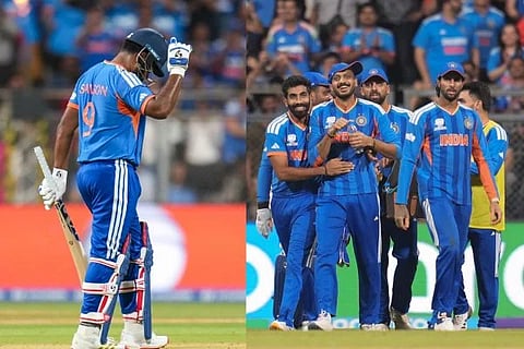Sanju Samson | ಸಂಜು ಸ್ಯಾಮ್ಸನ್​ ಮತ್ತು ಭಾರತ ತಂಡದ ಆಟಗಾರರು