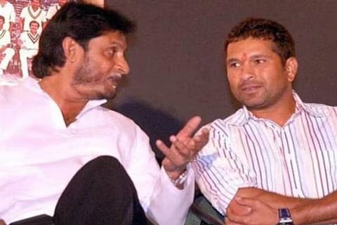 Sachin Tendulkar | ಸಚಿನ್ ತೆಂಡೂಲ್ಕರ್ ಮತ್ತು  ಮಾಜಿ ಮುಖ್ಯ ಆಯ್ಕೆದಾರ ಸಂದೀಪ್ ಪಾಟೀಲ್