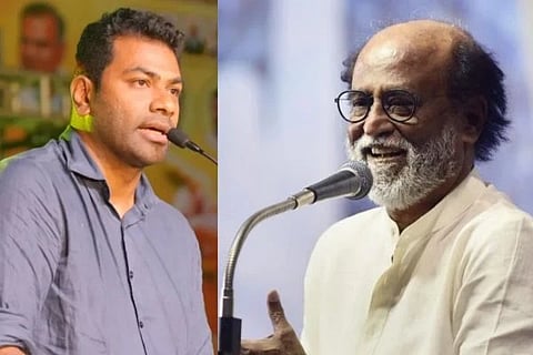 Rajinikanth | ಸೂಪರ್‌ಸ್ಟಾರ್ ರಜನಿಕಾಂತ್ ಮತ್ತು ಟಿವಿಕೆ ನಾಯಕ ಆಧವ್ ಅರ್ಜುನ