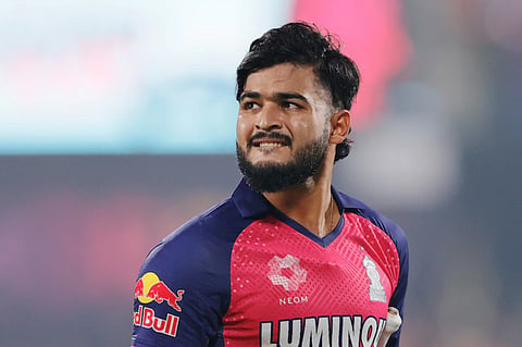 ರಾಜಸ್ಥಾನ ರಾಯಲ್ಸ್ ತಂಡದ ನಾಯಕ ರಿಯಾನ್ ಪರಾಗ್