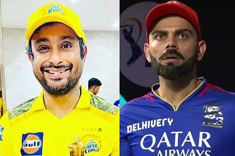 ಅಂಬಟಿ ರಾಯುಡು, ವಿರಾಟ್​ ಕೊಹ್ಲಿ 