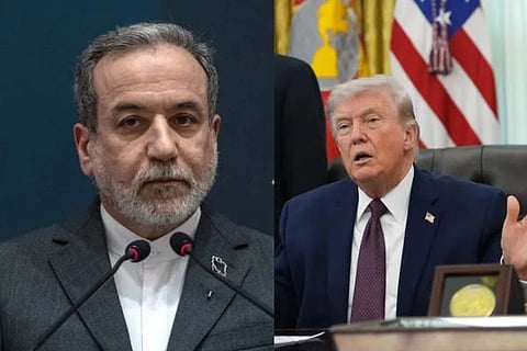 USA-Iran Conflict | ಇರಾನ್‌ನ ವಿದೇಶಾಂಗ ಸಚಿವ ಅಬ್ಬಾಸ್ ಅರಗ್ಚಿ ಮತ್ತು ಅಮೆರಿಕ ಅಧ್ಯಕ್ಷ ಡೊನಾಲ್ಡ್ ಟ್ರಂಪ್