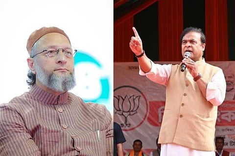 Assam Elections | (ಎಐಎಂಐಎಂ) ಮುಖ್ಯಸ್ಥ ಅಸಾದುದ್ದೀನ್ ಓವೈಸಿ ಮತ್ತು ಅಸ್ಸಾಂ ಮುಖ್ಯಮಂತ್ರಿ ಹಿಮಂತ ಬಿಸ್ವಾ ಶರ್ಮಾ