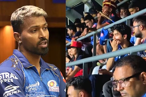 RCB vs MI ಪಂದ್ಯದಲ್ಲಿ ಅಭಿಮಾನಿಯೊಬ್ಬನ ದೃಶ್ಯ ಸೆರೆ 
