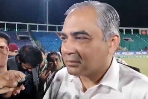 ಪಿಸಿಬಿ ಮುಖ್ಯಸ್ಥ ಮೊಹ್ಸಿನ್​ ನಖ್ವಿ