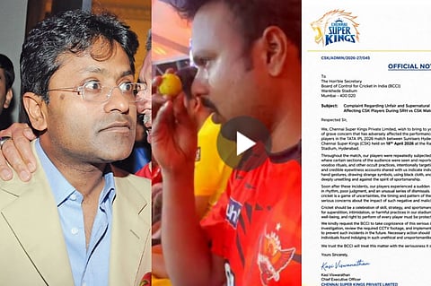 ಐಪಿಎಲ್​ ಪಂದ್ಯದಲ್ಲಿ ಮಾಟ-ಮಂತ್ರದ ಗೊಂದಲ