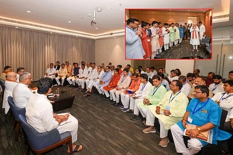 BJP Strategy | ಕೇಂದ್ರ ಗೃಹ ಸಚಿವ ಅಮಿತ್ ಷಾ ನೇತೃತ್ವದಲ್ಲಿ ಬಿಜೆಪಿ ನಾಯಕರ ಸಭೆ