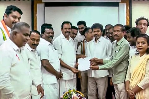 Vijay Oath Taking
