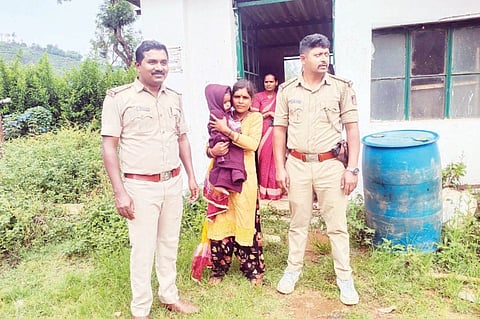 ಸುರಕ್ಷಿತವಾಗಿ ಸಿಕ್ಕ ಮಗು