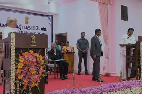 S RajeshKumar | ಪ್ರಮಾಣ ವಚನ ಸ್ವೀಕರಿಸುವಾಗ ರಾಹುಲ್ ಗಾಂಧಿ ಜಪ ಮಾಡಿದ ಕಾಂಗ್ರೆಸ್ ಶಾಸಕ ಎಸ್. ರಾಜೇಶ್ ಕುಮಾರ್ 