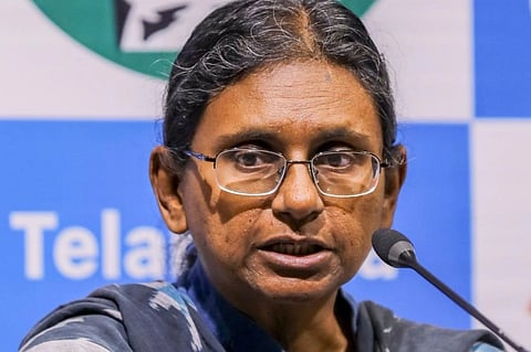 ಕಾಂಗ್ರೆಸ್​ ಅಭ್ಯರ್ಥಿ ಮೀನಾಕ್ಷಿ ನಟರಾಜನ್ 