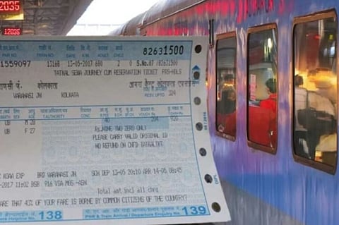 ರೈಲ್ವೆ ಟಿಕೆಟ್​ಗಳ ಬುಕ್ಕಿಂಗ್​ ಆ್ಯಪ್​ 