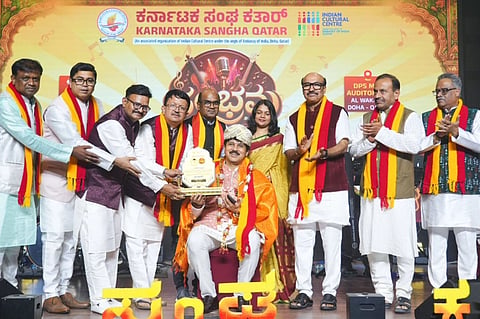 ರಾಜೇಶ್​ ಕೃಷ್ಣನ್​ಗೆ ಪ್ರಶಸ್ತಿ ಪ್ರದಾನ 