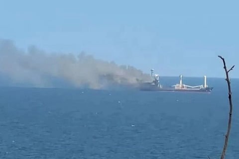 Odesa Attack > ಉಕ್ರೇನ್‌ನಲ್ಲಿ ಸರಕು ಹಡಗಿನ ಮೇಲೆ ದಾಳಿ!