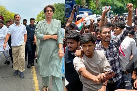  Rahul Gandhi | ನೀವು ಒಂಟಿಯಲ್ಲ, ನಾವಿದ್ದೇವೆ!...ವಿದ್ಯಾರ್ಥಿಗಳಿಗೆ ರಾಹುಲ್ ಅಭಯ; ಗಾಂಧಿ ಸ್ಮೃತಿಗೆ ಇಂಡಿಯಾ ನಾಯಕರ ಜಂಟಿ ಜಾಥಾ