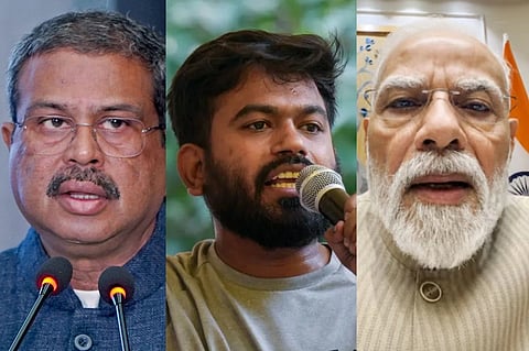 ಧರ್ಮೇಂದ್ರ ಪ್ರಧಾನ್​ ಕೆಳಗಿಳಿಯಬೇಕು ಎಂದು ಸಿಜೆಪಿ ಪಟ್ಟು