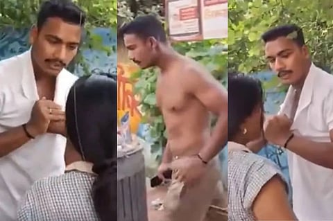 ಗಂಡ-ಹೆಂಡತಿಯ ಬೀದಿ ರಂಪಾಟಕ್ಕೆ ಐಫೋನ್​ ಕಾರಣ