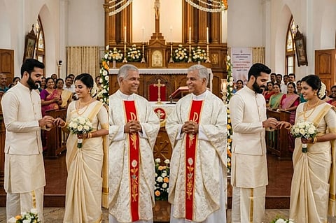 ಅವಳಿ ಸಹೋರರನ್ನೇ ವರಿಸಿದ ಅವಳಿ ಸಹೋದರಿಯರು