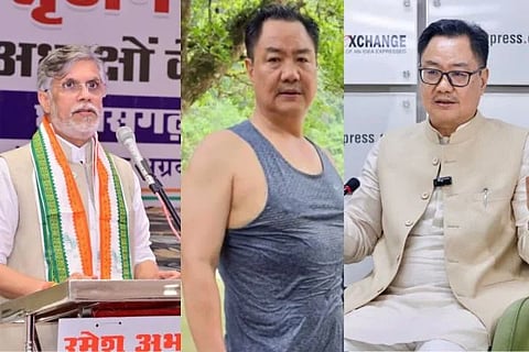 Kiren Rijiju > ಪವನ್ ಖೇರಾ ಅರೆನಗ್ನ ಹೇಳಿಕೆಗೆ ಕಿರಣ್ ರಿಜಿಜು ಖಡಕ್ ತಿರುಗೇಟು! 