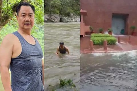 Parliament Water logging | ಸಂಸತ್‌ ಜಲಾವೃತ, ಸಚಿವ ರಿಜಿಜು ಕಾಲೆಳೆದ ಕಾಂಗ್ರೆಸ್