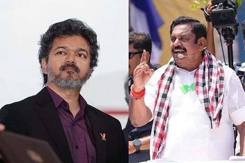 EPS Mocks Vijay .| ಸಿಎಂ ವಿಜಯ್‌ ಅಮೆರಿಕ ಅಧ್ಯಕ್ಷರಾಗಲಿ!...ಟಿವಿಕೆ ಬೆಂಬಲಿಗರ ವಿಜಯ್‌ ಫಾರ್‌ ಪಿಎಂ ಘೋಷಣೆಗೆ ಪಳನಿಸ್ವಾಮಿ ವ್ಯಂಗ್ಯ