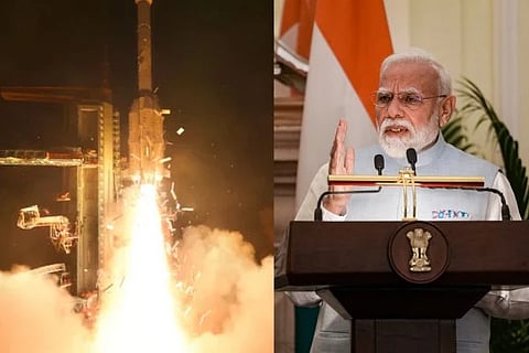 Narendra Modi > ಇಸ್ರೋ ಸಾಧನೆಗೆ ಪ್ರಧಾನಿ ಮೋದಿ ಜೈಕಾರ