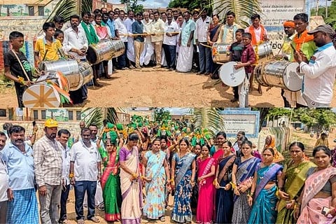 ಕವಲೂರು ಗ್ರಾಮದಲ್ಲಿ ಶಾಲಾ ದಾಖಲಾತಿ ಮತ್ತು ಹಾಜರಾತಿ ಆಂದೋಲನದ ಜಾಗೃತಿ ಜಾಥಾಕ್ಕೆ ಮುಖಂಡರು ಚಾಲನೆ ನೀಡಿದರು. ಪ್ರಮುಖರಾದ ಶರಣಪ್ಪ, ವಿಜಯಕುಮಾರ, ನಿಂಗಪ್ಪ, ಹೊನ್ನಕೆರಪ್ಪ, ನಾಗರಾಜ ಇತರರಿದ್ದರು.