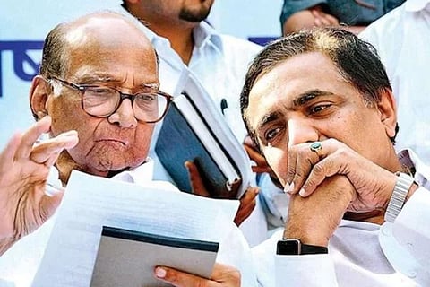  Maharashtra Politics | ಶರದ್​​ ಬಣ ಎನ್​ಡಿಎ ಸೇರ್ಪಡೆಯಾಗೋದು ಪಕ್ಕಾನಾ..? ಏಕನಾಥ್ ಶಿಂಧೆ ಭೇಟಿಯಾದ ಜಯಂತ್ ಪಾಟೀಲ್, ಆವ್ಹಾದ್; ಅಧಿಕಾರ ಹಂಚಿಕೆಯೂ ಫೈನಲ್​..? 