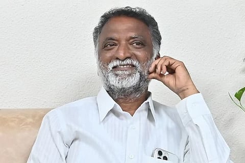 New Minister Basavantappa > ವಿಜಯವಾಣಿ ಕಚೇರಿಯಲ್ಲಿ ನೆನಪುಗಳನ್ನು ಮೆಲುಕು ಹಾಕಿದ ನೂತನ ಸಚಿವ ಬಸವಂತಪ್ಪ 