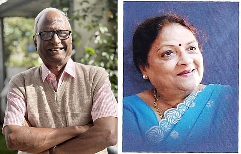 Satish Kulkarni and Prof Malati 