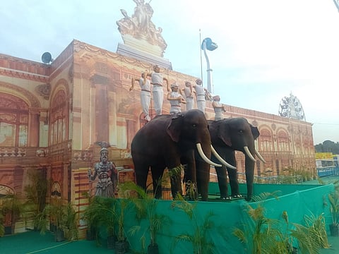 ನಮ್ಮ ಉಡುಪಿ ಉತ್ಸವದಲ್ಲಿ ಗಮನ ಸೆಳೆಯುತ್ತಿರುವ ಯುರೋಪಿಯನ್​ ಪ್ಯಾಲೇಸ್​.
