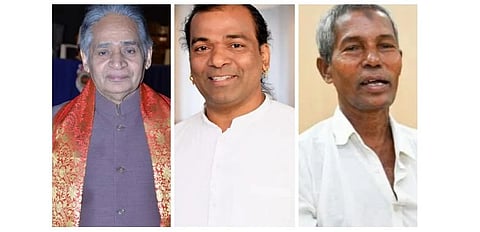 ಶಿಕ್ಷಣ ಕ್ಷೇತ್ರದಲ್ಲಿ ಅಪೂರ್ವ ಸೇವೆ ಸಲ್ಲಿಸಿದ ಪದ್ಮಶ್ರೀ ಪುರಸ್ಕೃತ ಹರೇಕಳ ಹಾಜಬ್ಬ, ಇತ್ತೀಚೆಗೆ ಇಹಲೋಕ ತ್ಯಜಿಸಿದ ಹಿರಿಯ ಯಕ್ಷಗಾನ ಕಲಾವಿದ ಸೂರಿಕುಮೇರ್ ಕೆ. ಗೋವಿಂದ ಭಟ್ ಹಾಗೂ ದೈವ ನರ್ತಕ ರವೀಶ್ ಪಡುಮಲೆ ಅವರಿಗೆ ಮಂಗಳೂರು ವಿಶ್ವವಿದ್ಯಾನಿಲಯದ 44ನೇ ಘಟಿಕೋತ್ಸವದ ಅಂಗವಾಗಿ ಗೌರವ ಡಾಕ್ಟರೇಟ್ ಪದವಿ ಪ್ರಕಟಿಸಲಾಗಿದೆ.