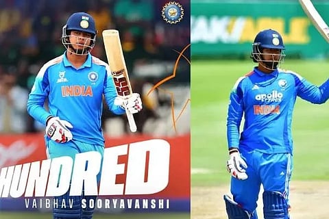 ಟೀಮ್​ ಇಂಡಿಯಾದ ಯುವ ಆಟಗಾರ ವೈಭವ್​ ಸೂರ್ಯವಂಶಿ