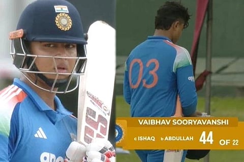 ಅದೇ ಎಸೆತ, ಅದೇ ತಪ್ಪು... ಬಯಲಾಯ್ತು ವಂಡರ್ ಕಿಡ್ ವೈಭವ್​ ಸೂರ್ಯವಂಶಿ ಬ್ಯಾಟಿಂಗ್​ ವೀಕ್‌ನೆಸ್! Vaibhav Sooryavanshi