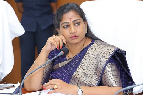 Andhra Pradesh Minister Makeup Troll