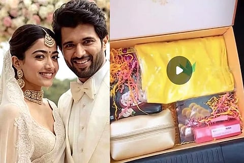 ವಿಜಯ್​-ರಶ್ಮಿಕಾ ಮದ್ವೆ ಇನ್ವಿಟೇಶನ್​ ಬಾಕ್ಸ್ ( Vijay-Rashmika Wedding )
