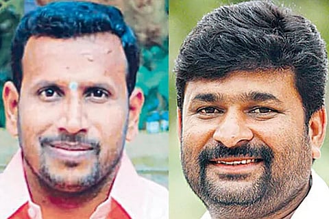 ಧಾರವಾಡ ಜಿಲ್ಲಾ ಪಂಚಾಯತ್ ಸದಸ್ಯರಾಗಿದ್ದ ಯೋಗೀಶ್ ಗೌಡ ಮತ್ತು ಮಾಜಿ ಸಚಿವ ವಿನಯ್​ ಕುಲಕರ್ಣಿ