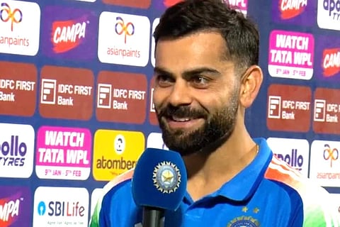 ಟೀಮ್​ ಇಂಡಿಯಾ ಸ್ಟಾರ್​ ಆಟಗಾರ ವಿರಾಟ್ ಕೊಹ್ಲಿ 