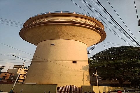 ತುಮಕೂರಿನಲ್ಲಿರುವ ವಾಟರ್​ ಟ್ಯಾಂಕ್​