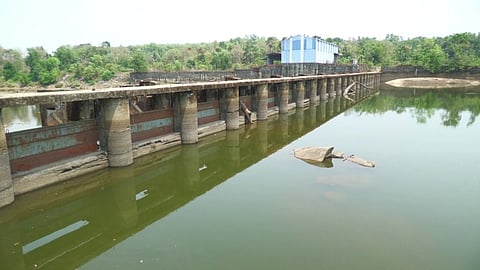 ಉಡುಪಿ ನಗರಕ್ಕೆ ಕುಡಿಯುವ ನೀರು ಪೂರೈಸುವ ಬಜೆ ಡ್ಯಾಂ.