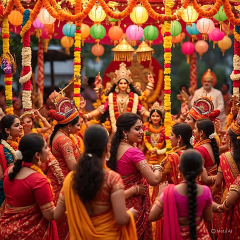 ನವರಾತ್ರಿ ಪೂಜೆಯಲ್ಲಿ ದೇವಿಗೆ ಅರ್ಪಿಸಿದ ವಸ್ತುಗಳ ಬಳಕೆ!
